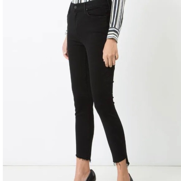 MOTHER Black skinny jeans - Picture 1 of 6